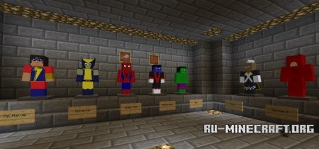 Скачать SuperHuman (Super Suits) для Minecraft 1.7.10