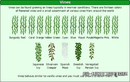  Plant Mega Pack  Minecraft 1.8