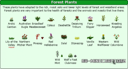  Plant Mega Pack  Minecraft 1.8