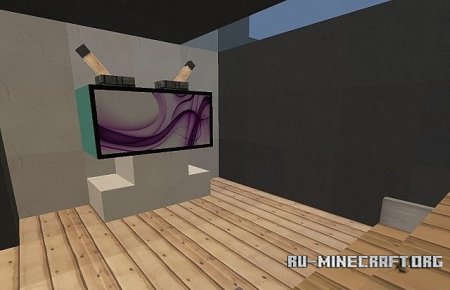   Dera-Modern Home 18x18  Minecraft