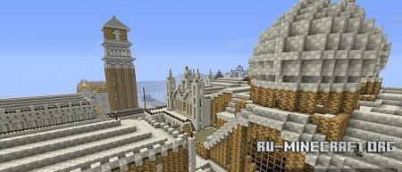 Скачать Venice - St Mark's square and surroundings для Minecraft Скачать Venice - St Mark's square and surroundings для Minecraft