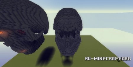 Скачать Hyper Realistic Skull для Minecraft