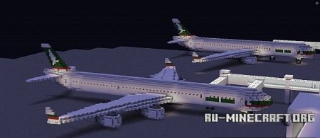  Airbus A340-300 (Cathay Pacific)  Minecraft
