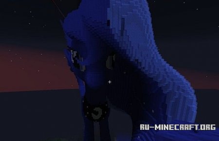   Luna town  Minecraft