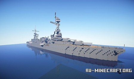  USS Northampton CA-26  Minecraft