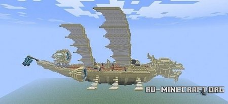  Imperial Dragon Ship  Minecraft