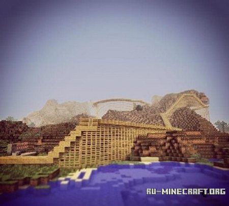   Abandoned coaster  Minecraft