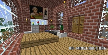 Скачать Large Family Mansion для Minecraft Скачать Large Family Mansion для Minecraft