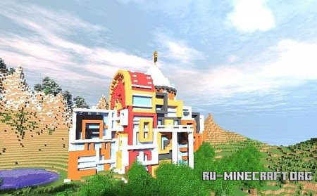   Royal Swag- A modern Castle  Hardcore Party Mansion  Minecraft