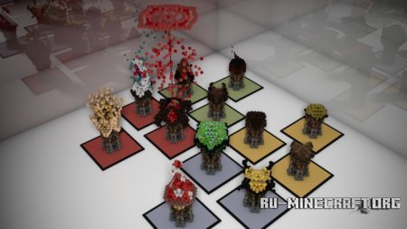 Скачать RoofShapesExamples для Minecraft Скачать RoofShapesExamples для Minecraft