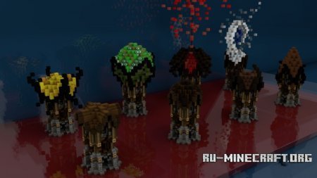 Скачать RoofShapesExamples для Minecraft Скачать RoofShapesExamples для Minecraft