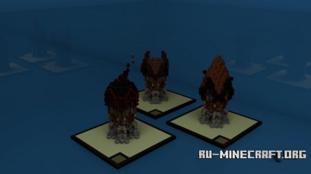 Скачать RoofShapesExamples для Minecraft Скачать RoofShapesExamples для Minecraft