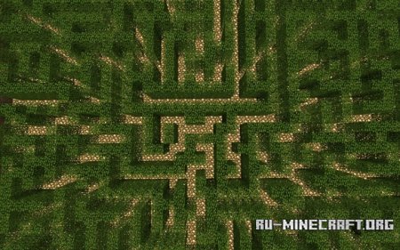 Leaf Maze [Difficulty - Hard]  Minecraft