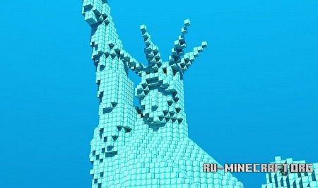  Statue of Liberty  Minecraft