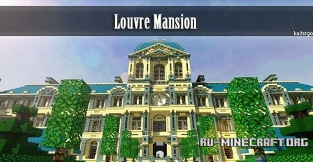  Louvre Mansion  Minecraft