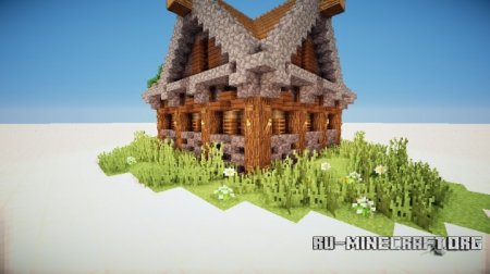  Wood Cabin  Minecraft