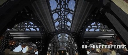 Скачать Railway Station #1 для Minecraft Скачать Railway Station #1 для Minecraft