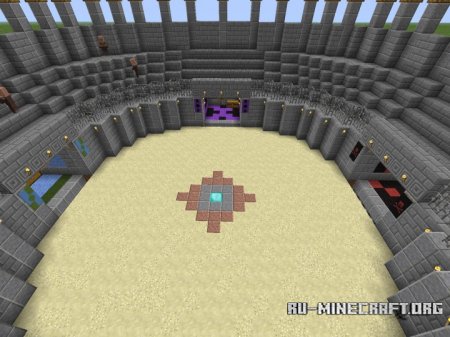  Party Game: The Horse Arena  Minecraft