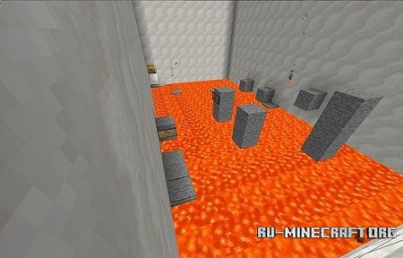  FLUFFY ON FIRE PARKOUR  Minecraft