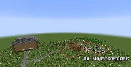 Скачать The Farmhouse для Minecraft Скачать The Farmhouse для Minecraft