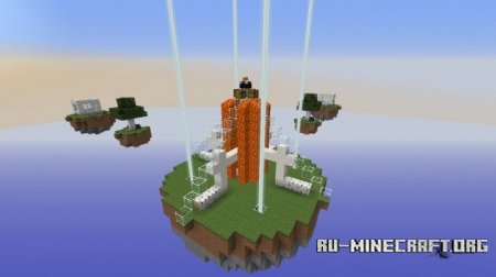Скачать Natural Islands - Skywars map для Minecraft Скачать Natural Islands - Skywars map для Minecraft