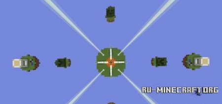 Скачать Natural Islands - Skywars map для Minecraft Скачать Natural Islands - Skywars map для Minecraft