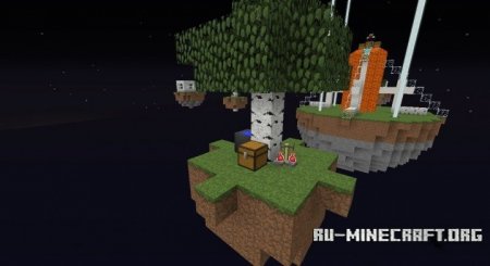 Скачать Natural Islands - Skywars map для Minecraft Скачать Natural Islands - Skywars map для Minecraft