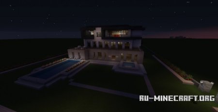  Modern House, Miners In The Mist  Minecraft
