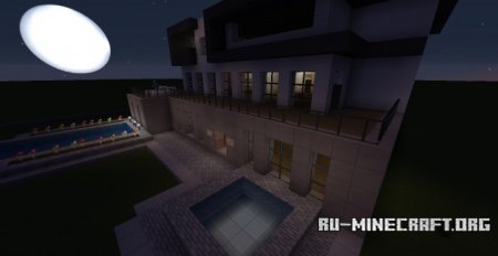  Modern House, Miners In The Mist  Minecraft