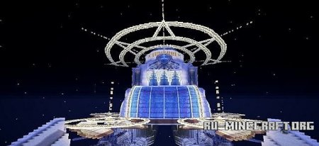 Скачать Lumina White Lotus - Fantasy Airship для Minecraft Скачать Lumina White Lotus - Fantasy Airship для Minecraft