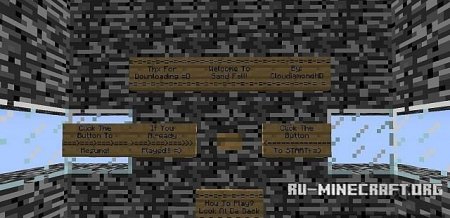 Скачать Falling Sand A Minigame для Minecraft Скачать Falling Sand A Minigame для Minecraft