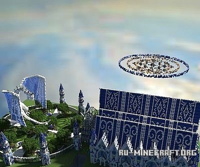  Ice God's Mansion   Minecraft