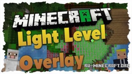  Light Level Overlay Reloaded  Minecraft 1.8