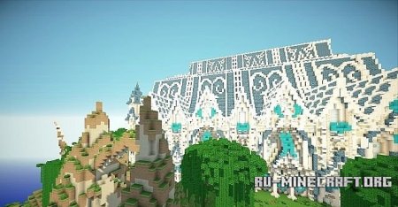  Ice God's Mansion   Minecraft
