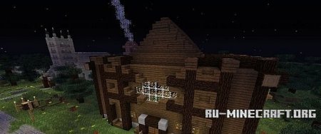 Скачать Pelbwest Village of Eternal Night для Minecraft Скачать Pelbwest Village of Eternal Night для Minecraft