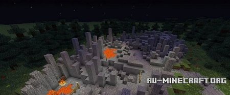 Скачать Pelbwest Village of Eternal Night для Minecraft Скачать Pelbwest Village of Eternal Night для Minecraft