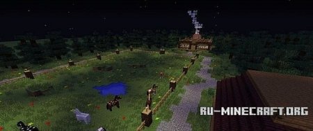 Скачать Pelbwest Village of Eternal Night для Minecraft Скачать Pelbwest Village of Eternal Night для Minecraft
