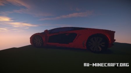  Lamborghini Aventador  Minecraft