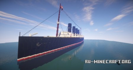 Скачать RMS Lusitania 1915 для Minecraft