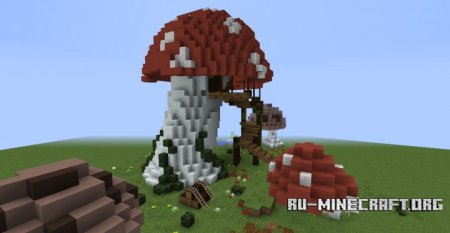 Скачать Mushroom House для Minecraft