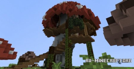 Скачать Mushroom House для Minecraft