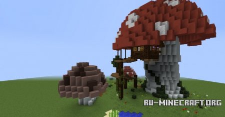 Скачать Mushroom House для Minecraft