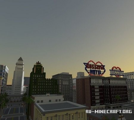 Скачать Empirepolis - Enormous American city для Minecraft Скачать Empirepolis - Enormous American city для Minecraft