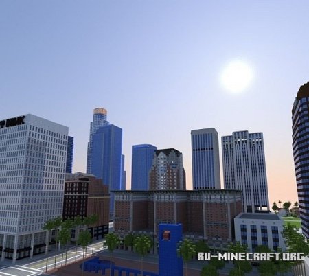 Скачать Empirepolis - Enormous American city для Minecraft Скачать Empirepolis - Enormous American city для Minecraft