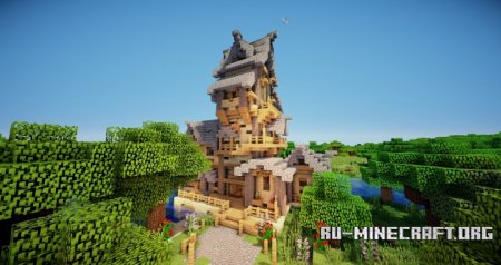 Скачать River House Timelapse для Minecraft