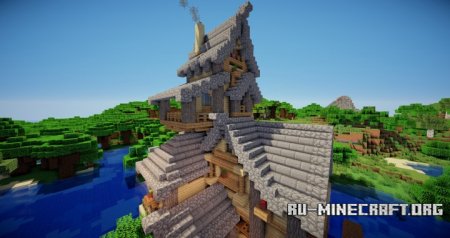 Скачать River House Timelapse для Minecraft