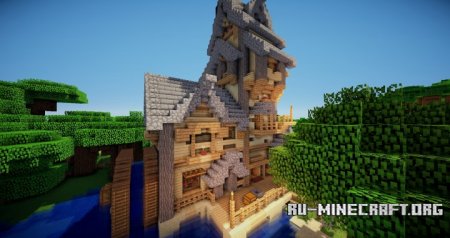 Скачать River House Timelapse для Minecraft