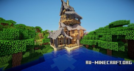 Скачать River House Timelapse для Minecraft