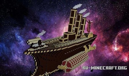  Stempunk airship  minecraft