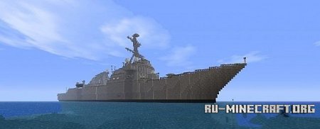 Скачать USS John Paul Jones DDG-53 для Minecraft Скачать USS John Paul Jones DDG-53 для Minecraft
